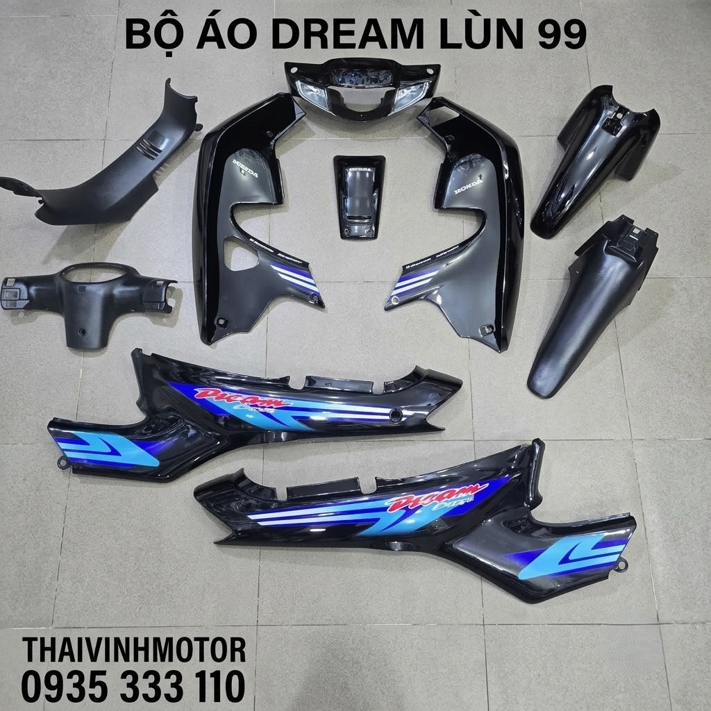 dan ao dream lun 99 mau den bong thai lan