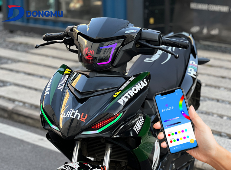 giao dien app dieu khien led audi