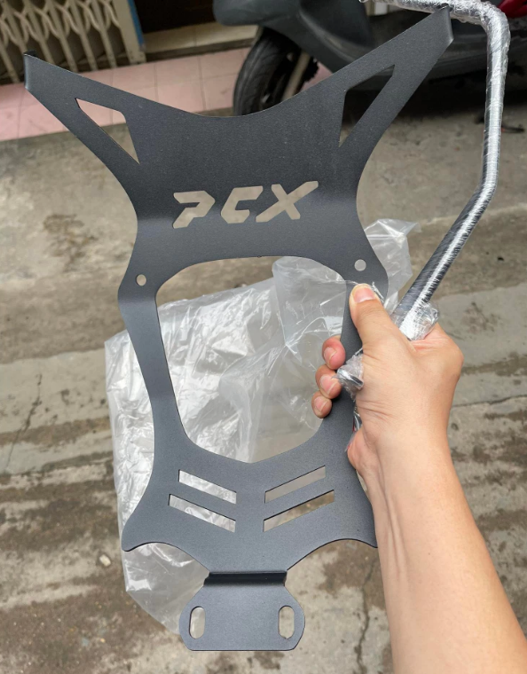 Lắp đặt thực tế baga giữa PCX 160