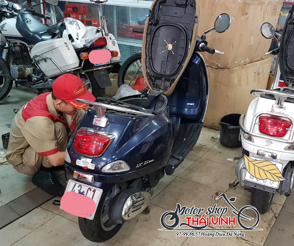 sửa xe vespa