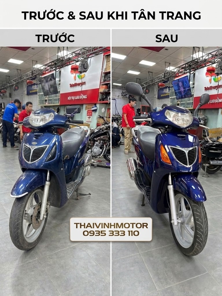 tan trang don moi xe sh 2003 y da nang