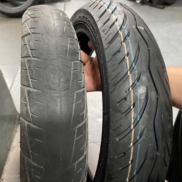 Thay lốp xe máy