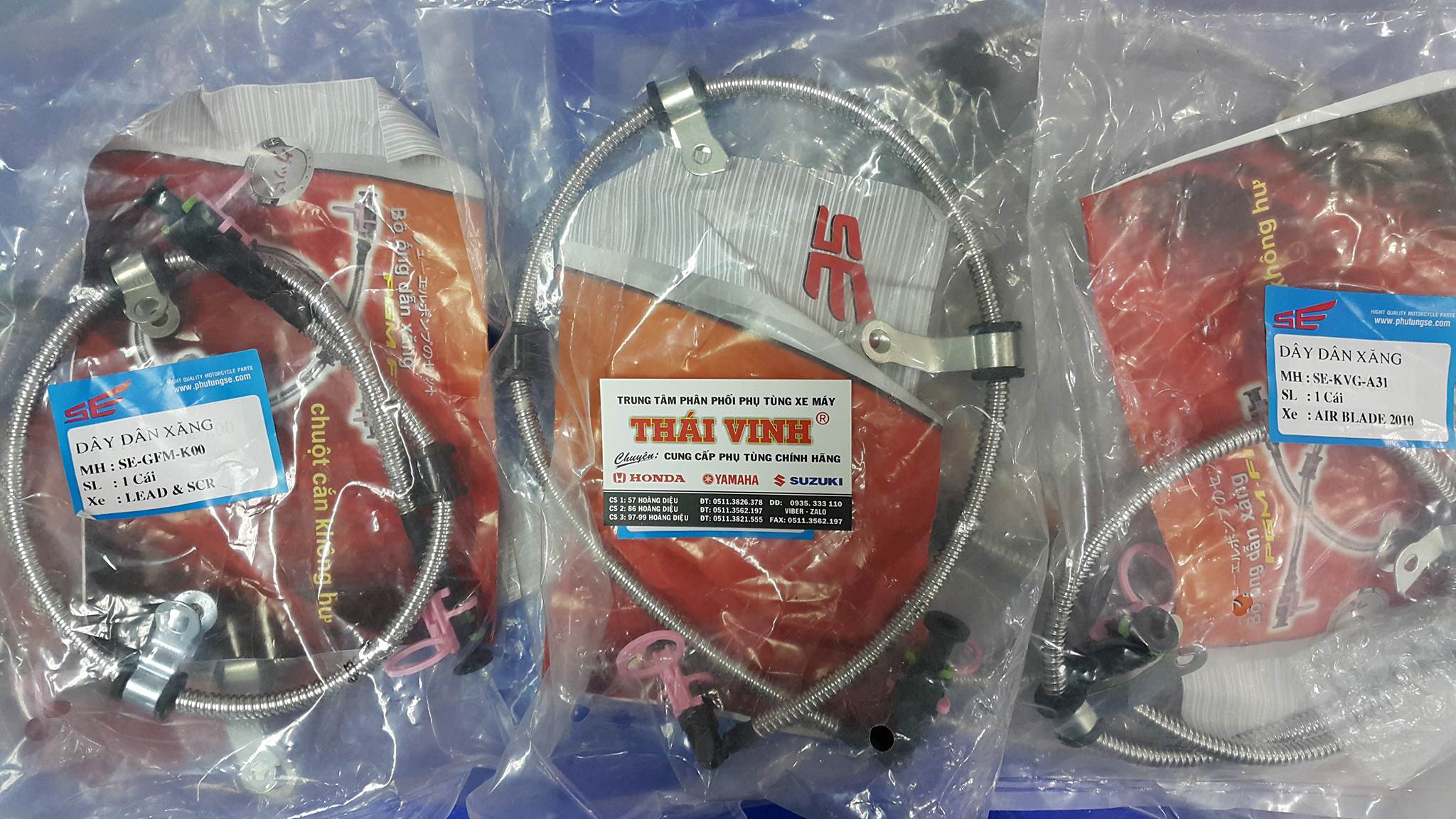 Thay ống xăng xe SH