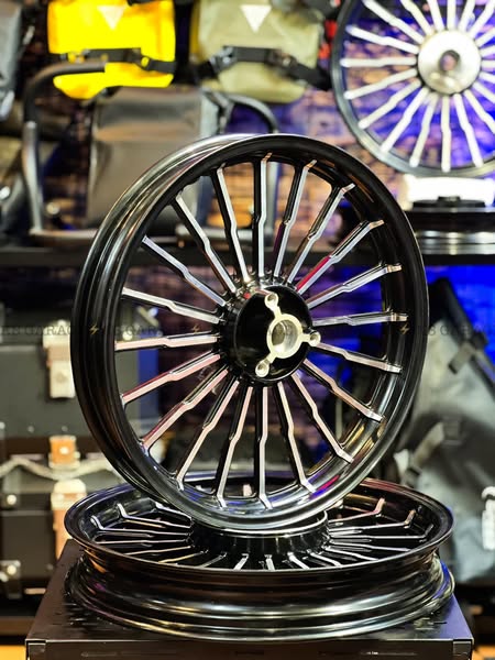 Vành đúc, mâm đúc Yamaha PG1 5 chấu – tăng thẩm mỹ và an toàn (Đà Nẵng) – vanh-duc-yamaha-pg1-5-chau