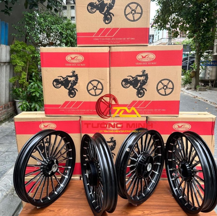 Mâm đúc Yamaha PG1 chất lượng cao – hợp kim nhôm bền cứng, ổn định khi vào cua – vanh-duc-yamaha-pg1-chat-luong-cao