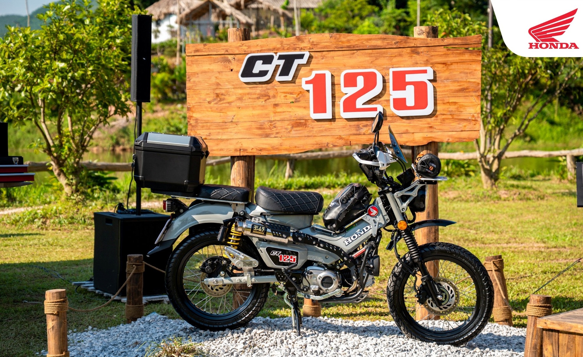 honda ct125 cam trai ngoai troi