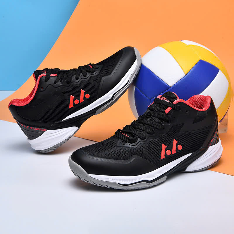giay-lefus-lp032-cau-long-bong-chuyen-pickleball-xanh-trang-den