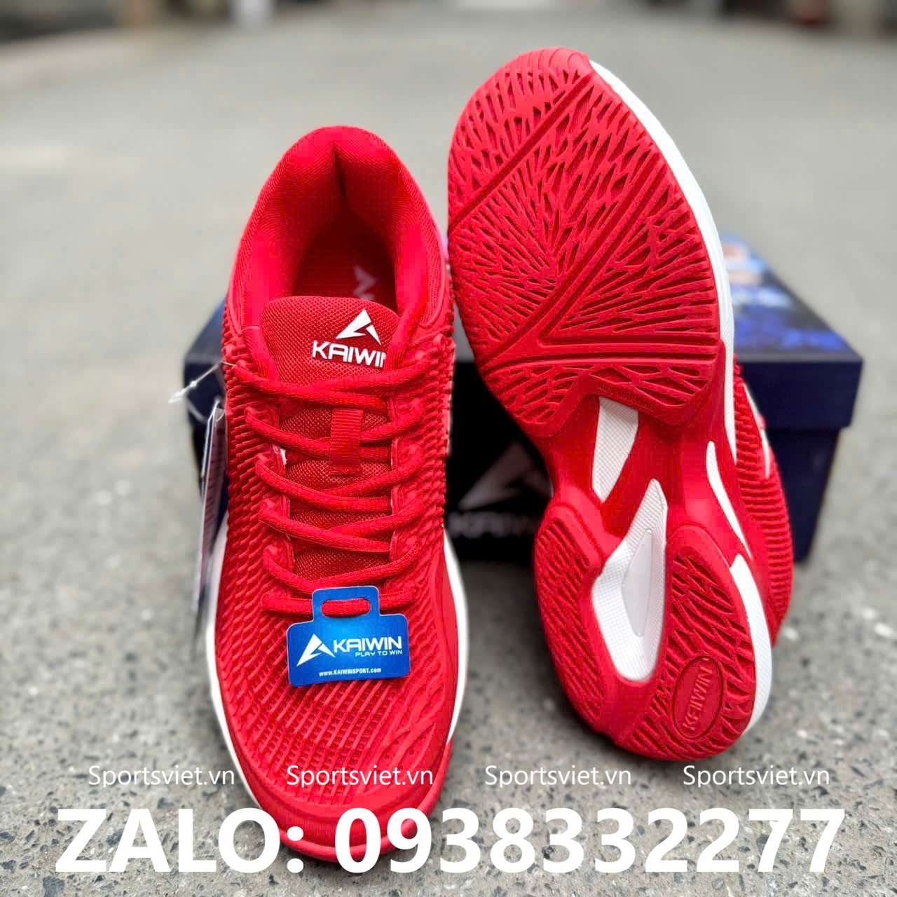giay-pickleball-kaiwin-oneshot-nam-nu-chinh-hang-mau-do-re