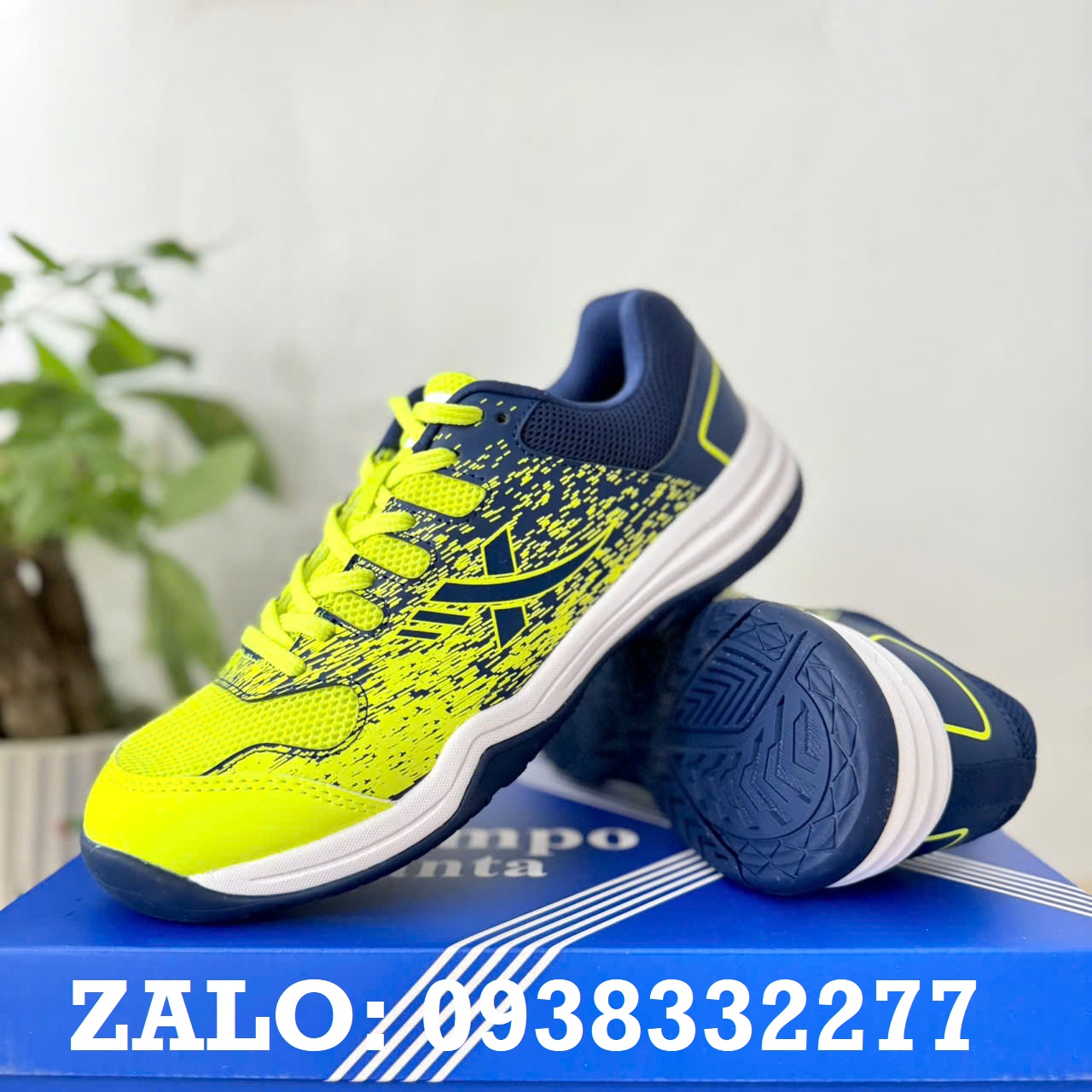 giay-xp-vanto-cau-long-bong-chuyen-pickleball-mau-vang-chinh-hang