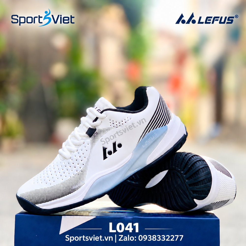 Giay-tennis-pickleball-Lefus-L041-nam-nu-chinh-hang-gia-re-mau-trang-xam