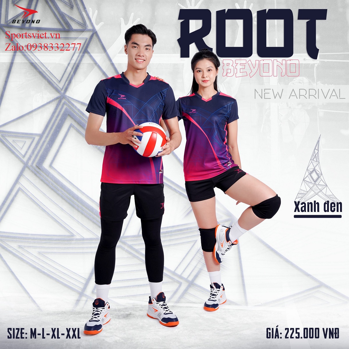 quan-ao-bong-chuyen-nam-nu-beyono-root-mau-cam-sportsviet