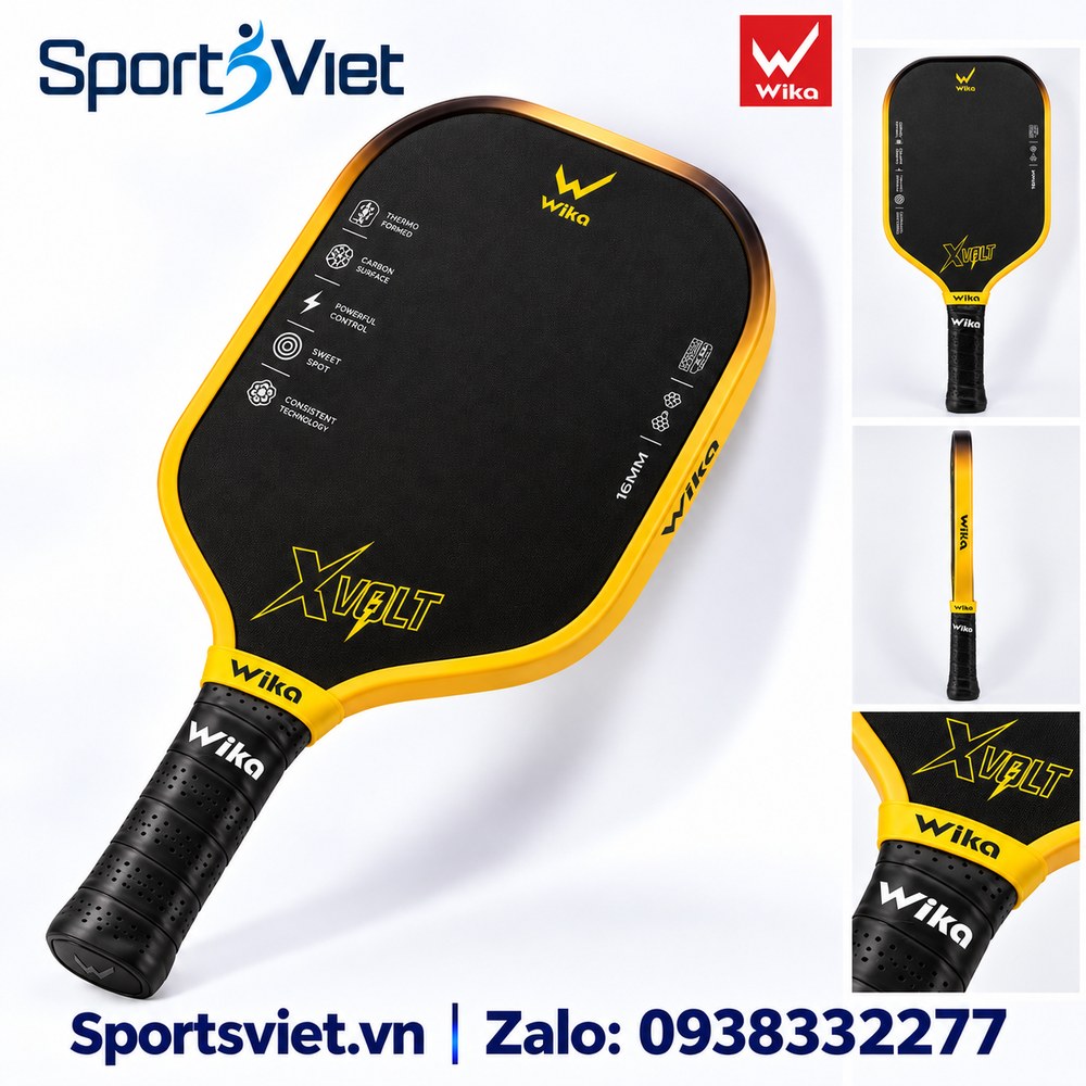 Vot-pickleball-Wika-X-Volt-chinh-hang-nam-do-tim-xanh-xam-vang