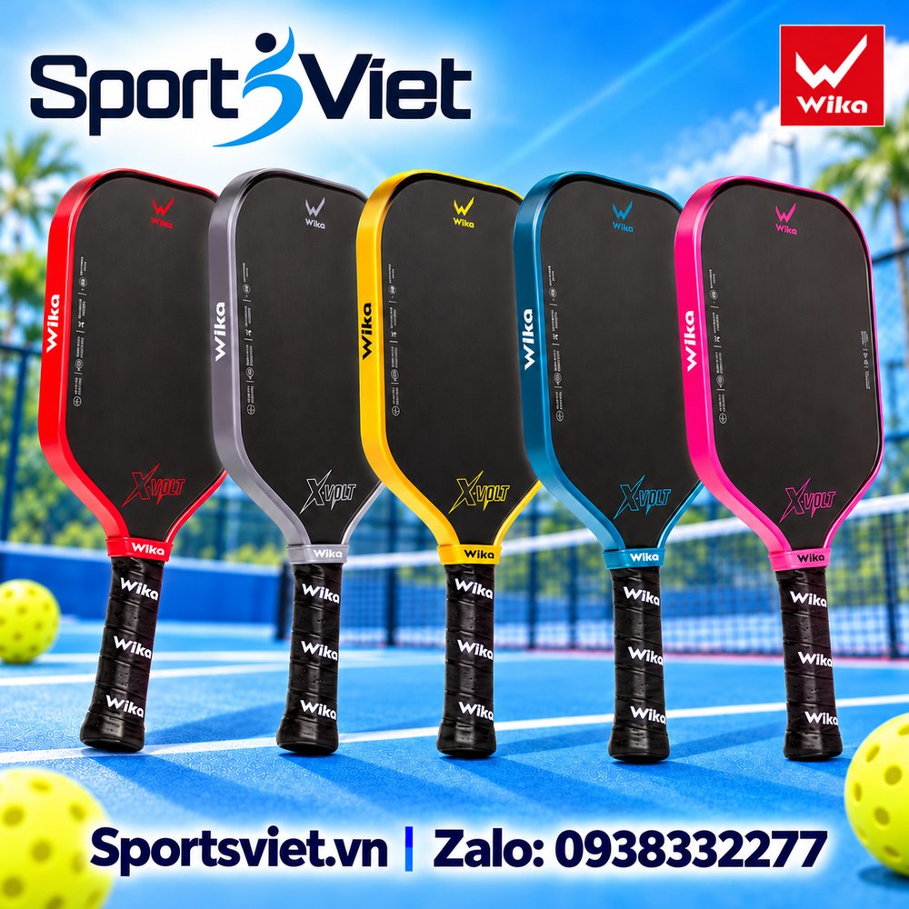 Vot-pickleball-Wika-X-Volt-chinh-hang-nam-do-tim-xanh-xam-vang