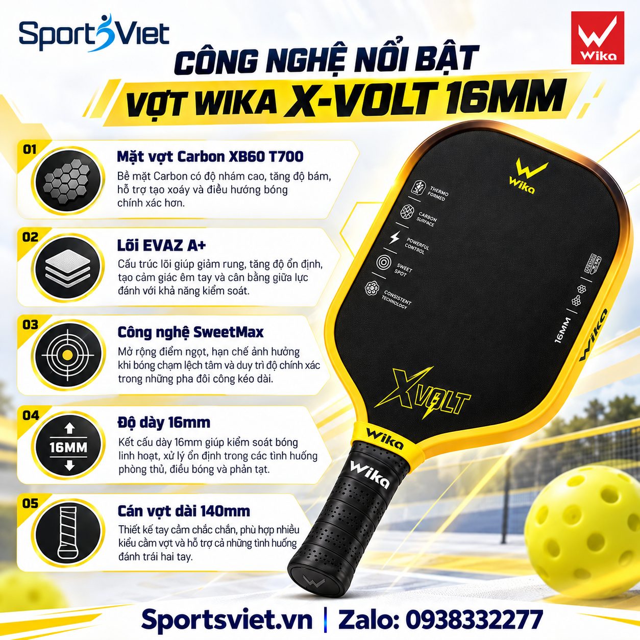 ot-pickleball-Wika-X-Volt-chinh-hang-nam-do-tim-xanh-xam-vang