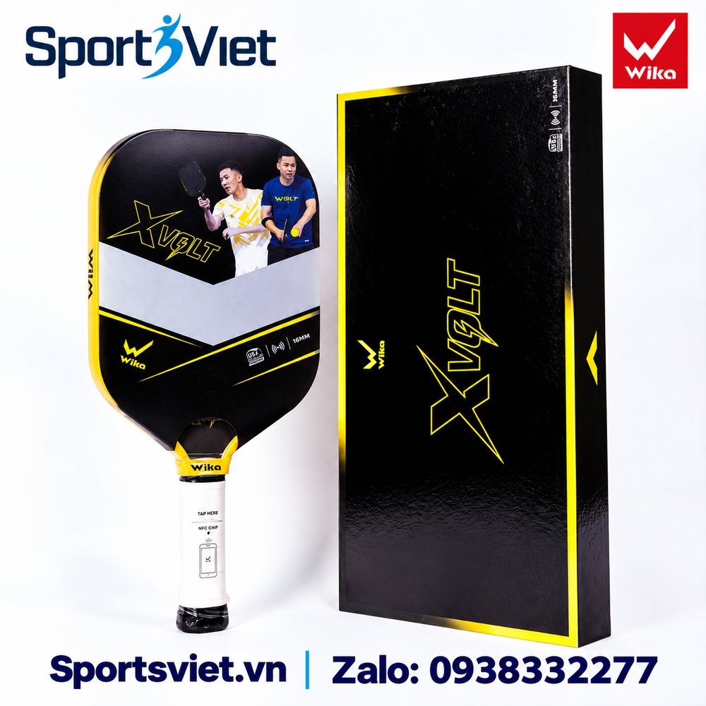 Vot-pickleball-Wika-X-Volt-chinh-hang-nam-do-tim-xanh-xam-vang
