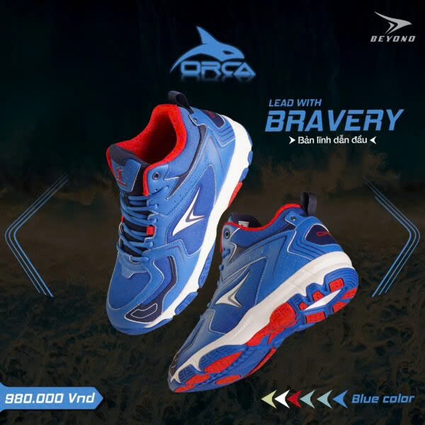 giay-bong-chuyen-pickleball-beyono-xanh-orca