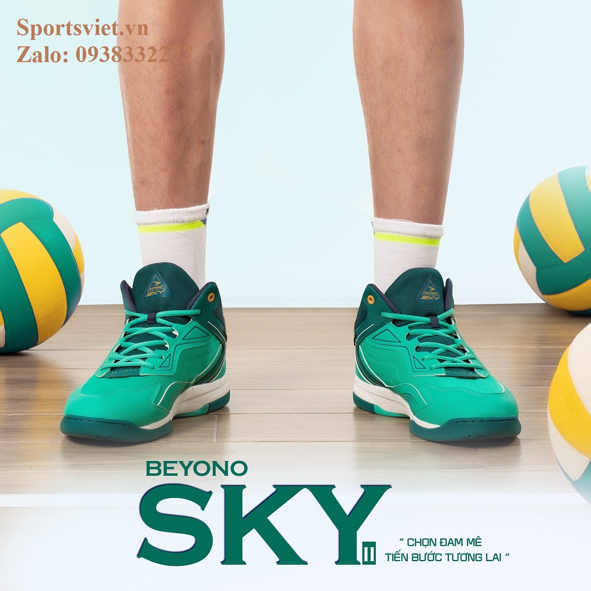 giay-bong-chuyen-nam-cay-san-be-tong-vhd-sky-trang-xanh