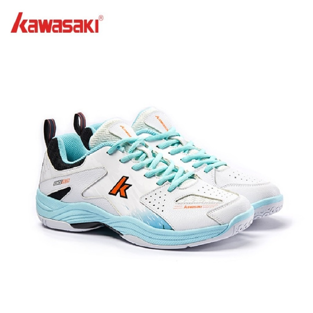 giay-kawasaki-3333-trang-xanh-cau-long-bong-chuyen-pickleball