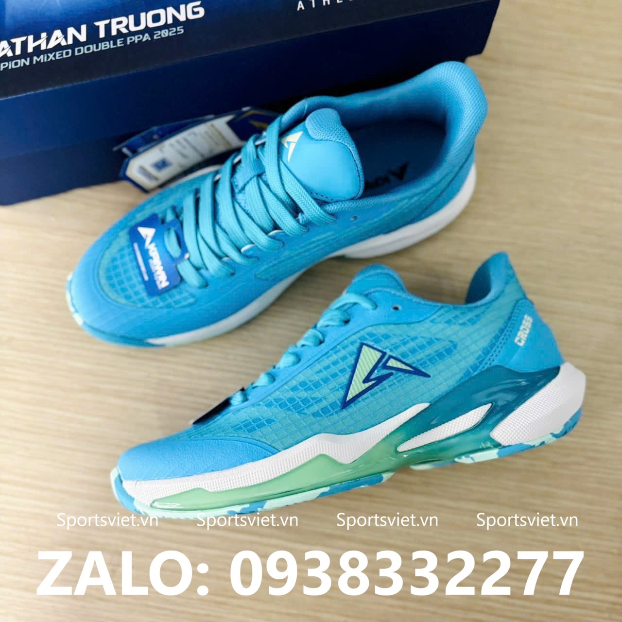 giay-pickleball-kaiwin-nam-nu-chinh-hang-xanh-da-troi-re