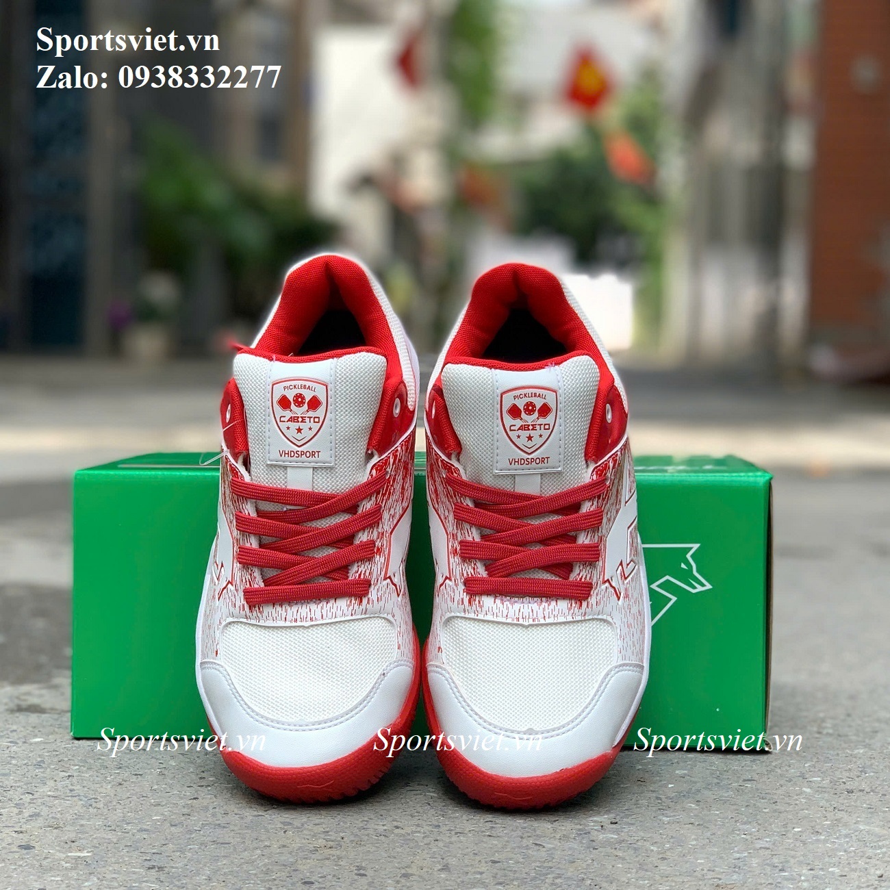 giay-pickleball-nam-nu-vhd-363-trang-do