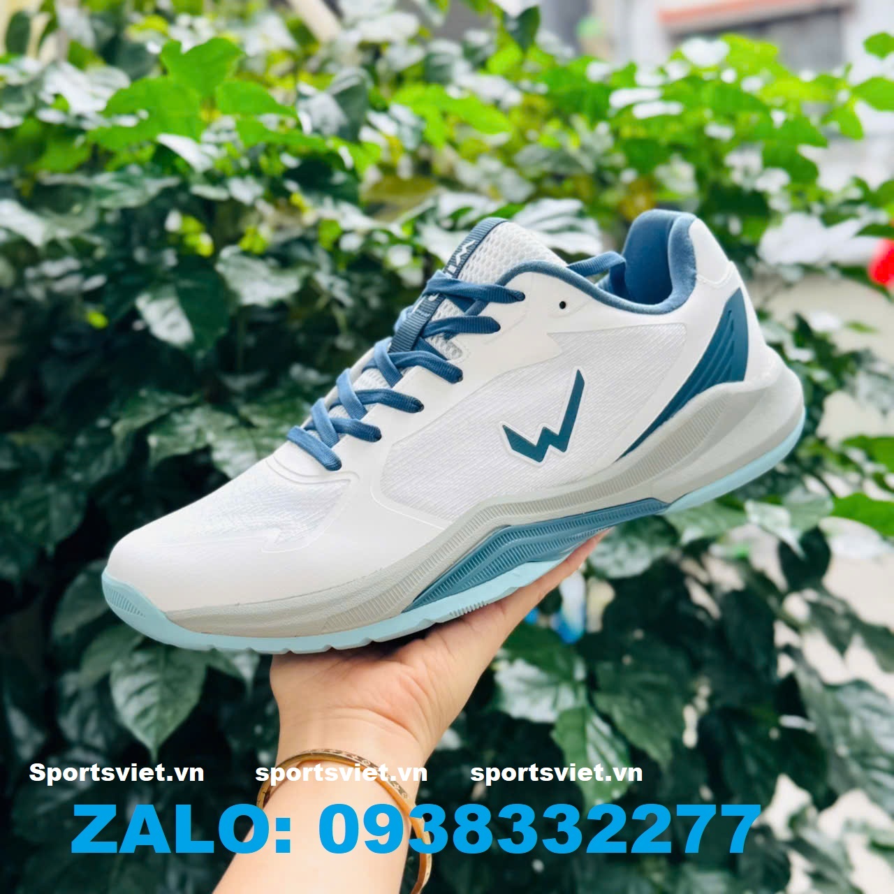 giay-pickleball-wika-fury-trang-xanh-chinh-hang-gia-re-nam-nu
