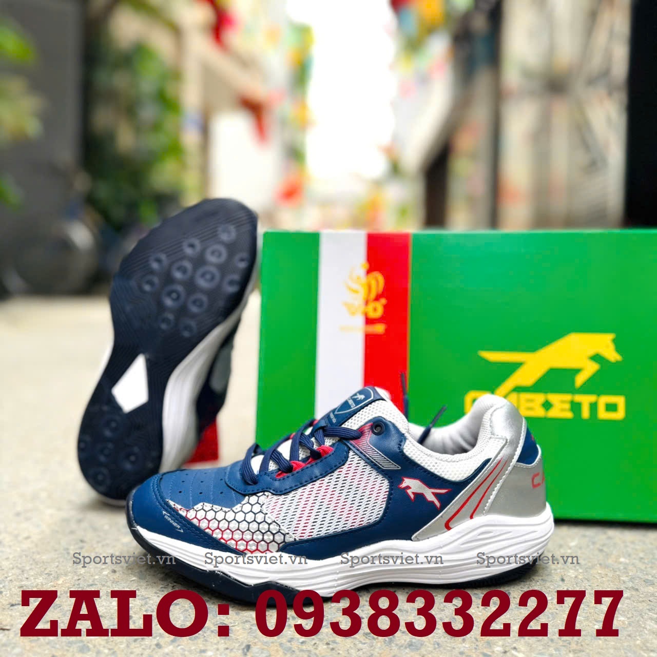 giay-vhd-winner-xanh-cau-long-bong-chuyen-pickleball-tennis-chinh-hang-re