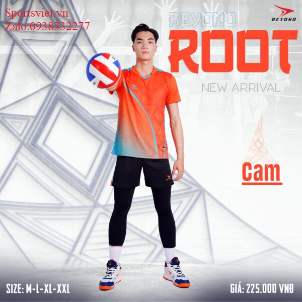 quan-ao-bong-chuyen-nam-nu-beyono-root-mau-cam-sportsviet