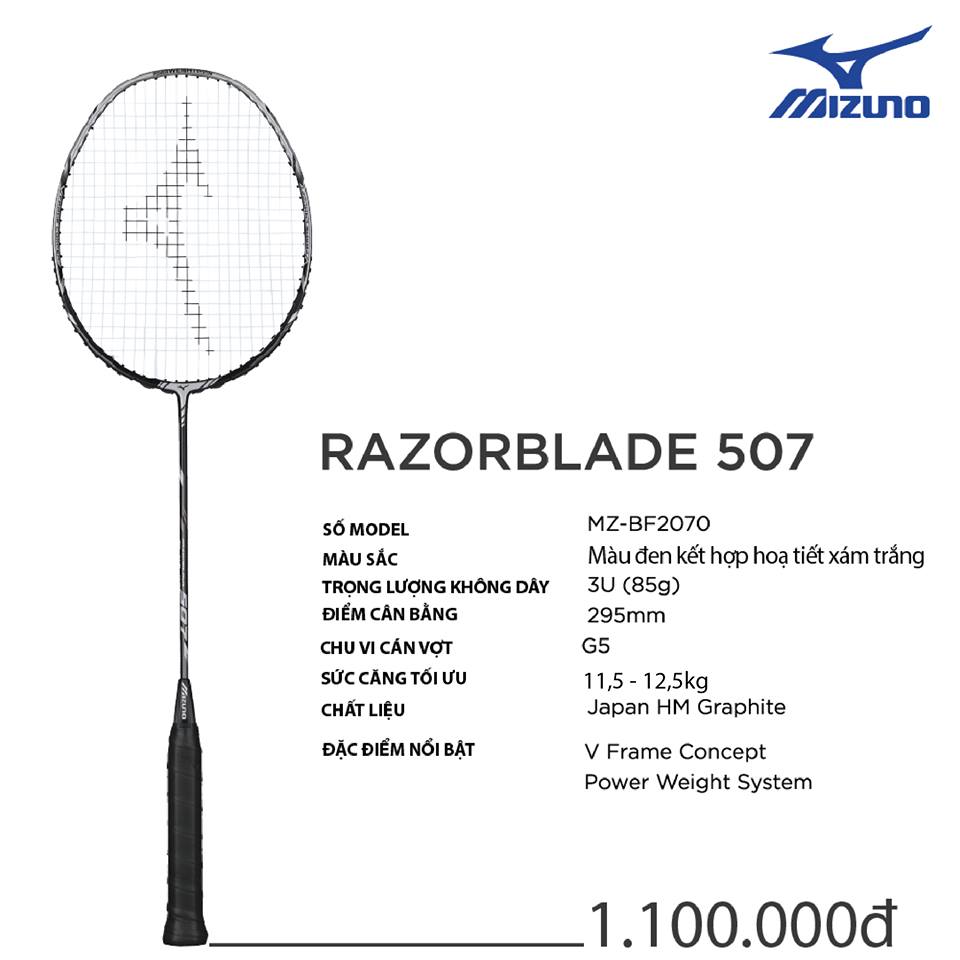 mizuno razorblade 507