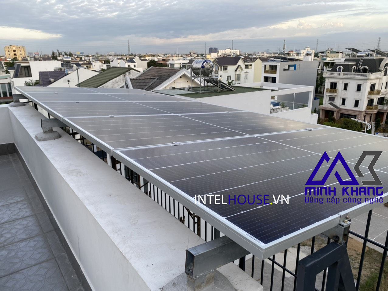 Hoàn thành Hệ solar 12kwp inverter SMA tại  Đông Thủ Thiêm Quận 2