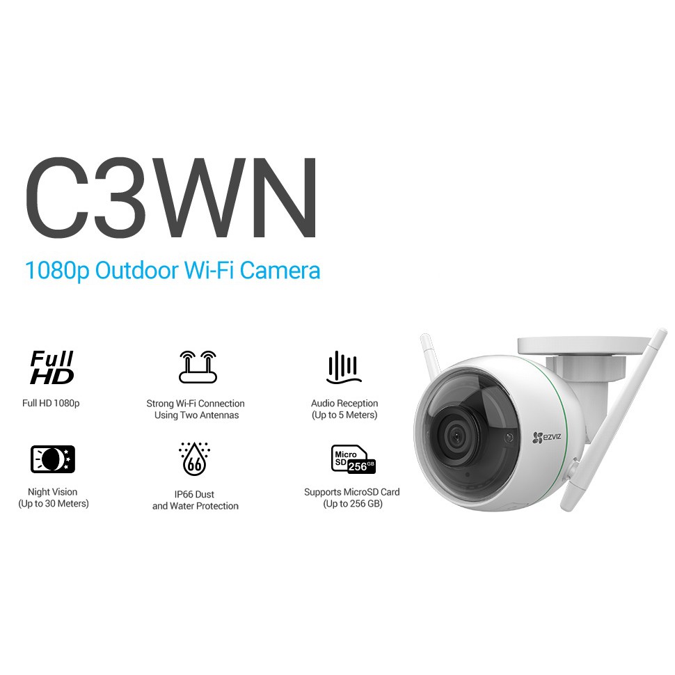 Camera Wifi C3WN (2.8mm) 1080P