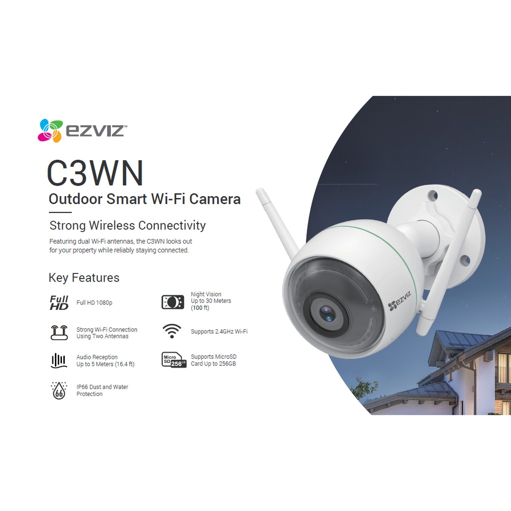 Camera Wifi C3WN (2.8mm) 1080P