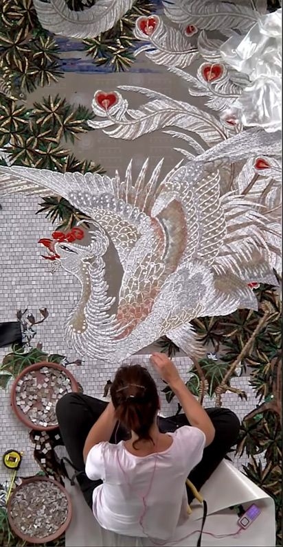 Giới thiệu về tranh gốm Mosaic
