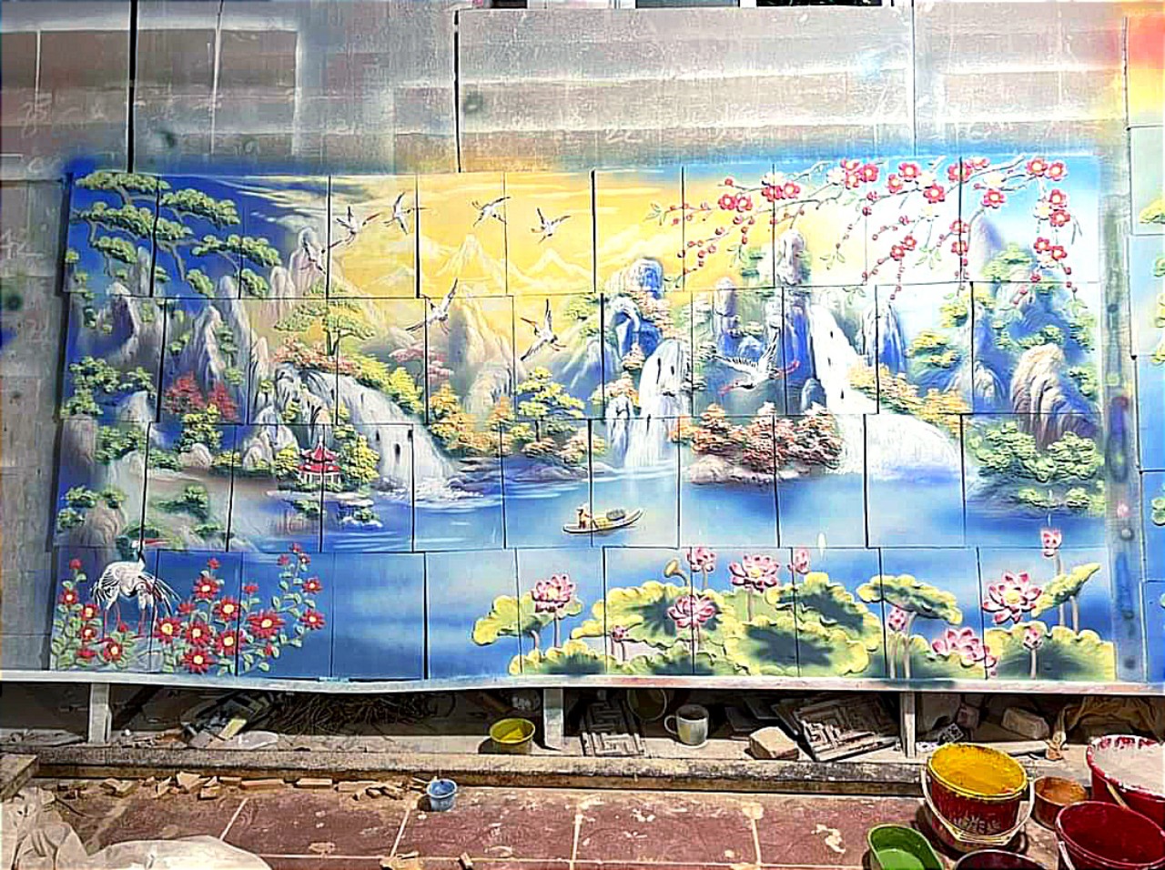 Vẻ đẹp Tranh Gốm-Mosaic