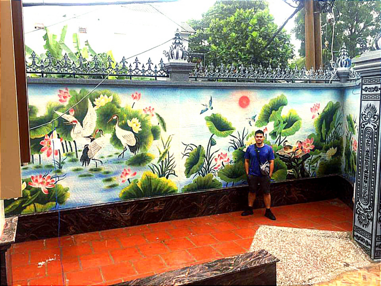 Tranh Gốm Mosaic phong thủy phù hợp cho người mệnh Thổ