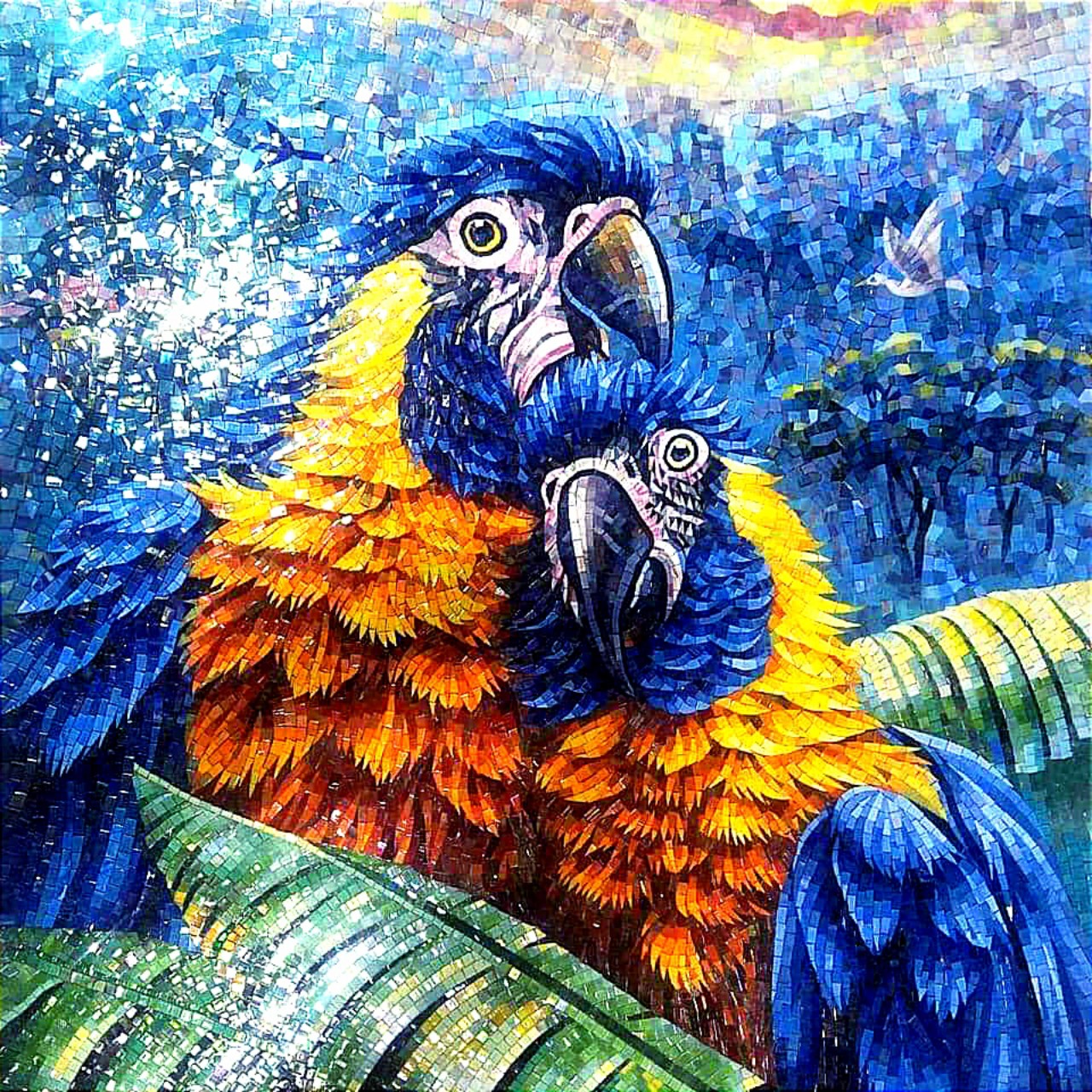 TRANH MOSAIC ĐỘNG VẬT