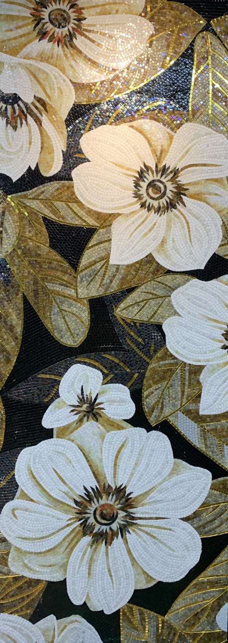 TRANH MOSAIC HOA RỪNG
