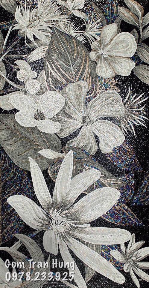 TRANH MOSAIC HOA RỪNG