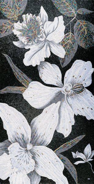 TRANH MOSAIC HOA MỘC LAN