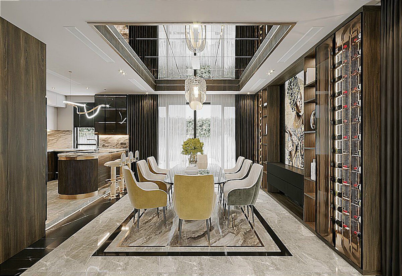 TRANH MOSAIC LUXURY
