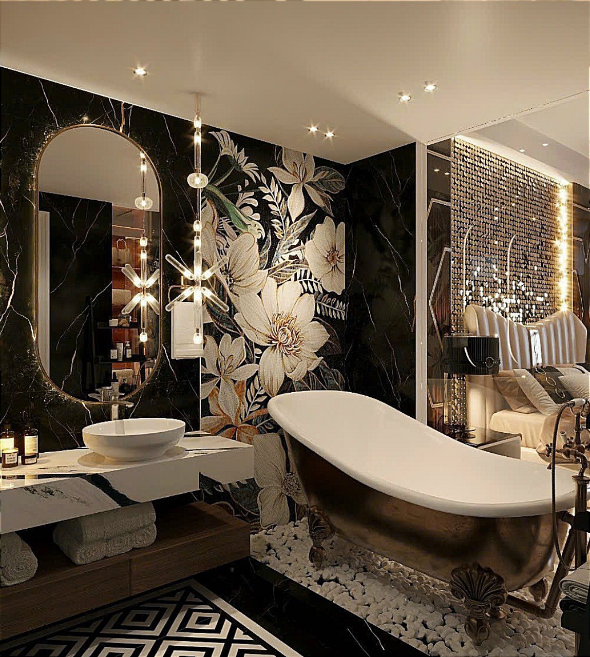 TRANH MOSAIC LUXURY