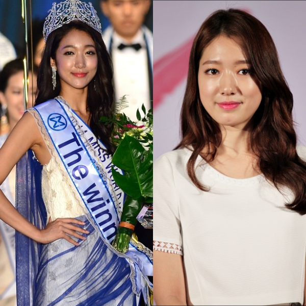 Tân hoa hậu Hàn được ví như bản sao lỗi của Park Shin Hye