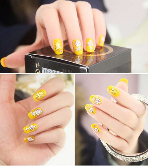 3 mẫu Nail đẹp không lo đụng hàng