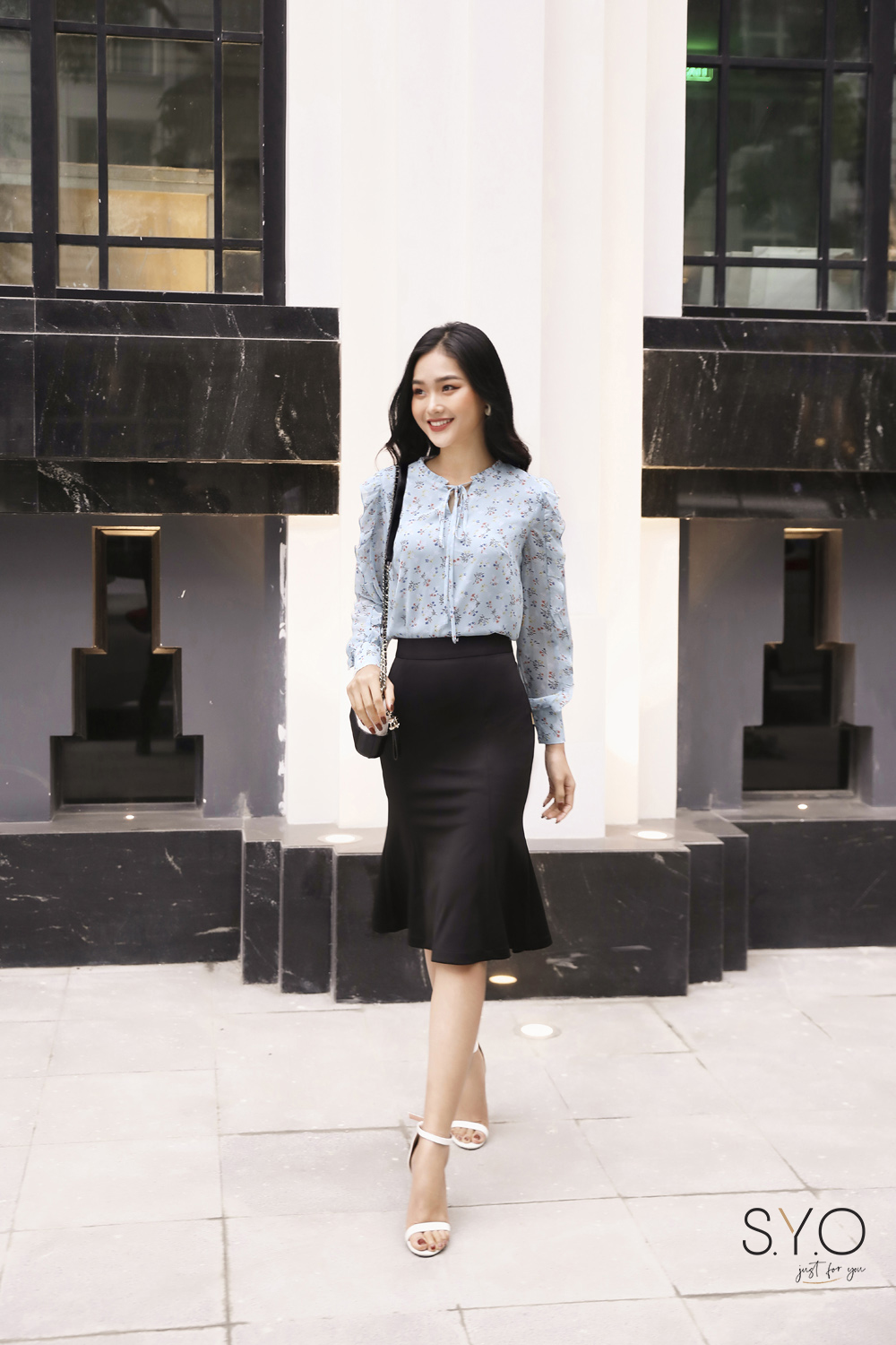 Chân váy đuôi cá dáng dài màu đen phong cách Hàn Quốc tôn dáng cực đỉnh |  Shopee Việt Nam