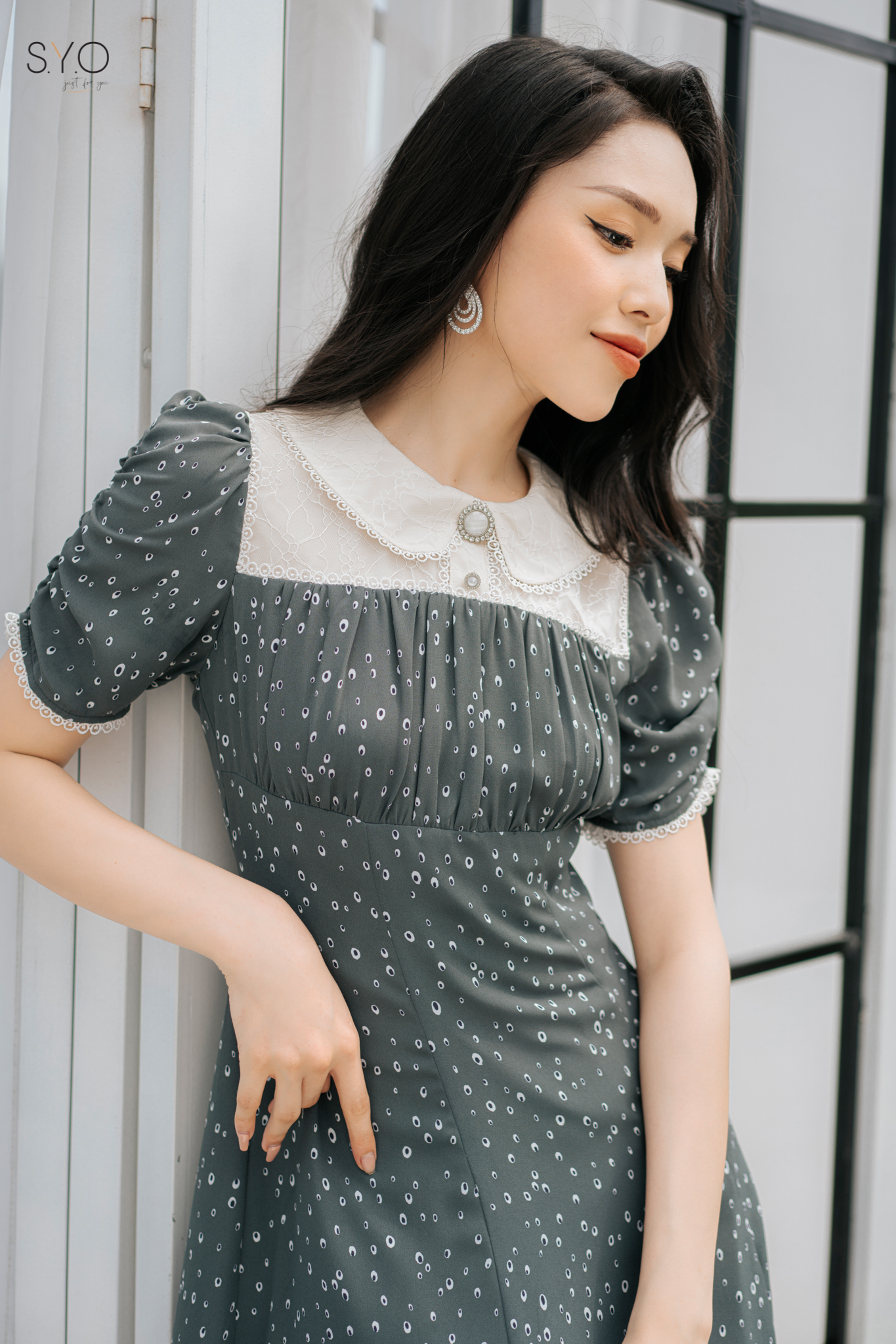 Chân váy hoa nhí dài vintage hàng QC đẹp loại 1 - Váy Fashion