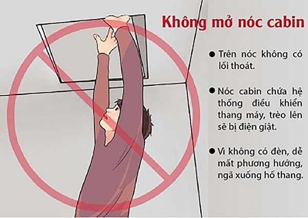 Nếu bất ngờ bạn bị kẹt trong thang máy hãy áp dụng những điều sau