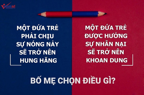 Cách ứng xử của cha mẹ với con cái