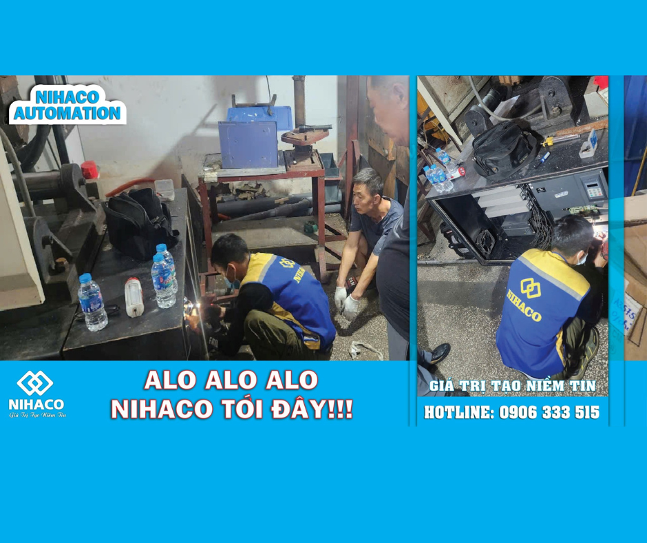 DỰ ÁN: LẮP ĐẶT BIẾN TẦN ĐÃ HOÀN THÀNH SỬA CHỮA CHO KHÁCH HÀNG TẠI ĐỒ SƠN, HẢI PHÒNG