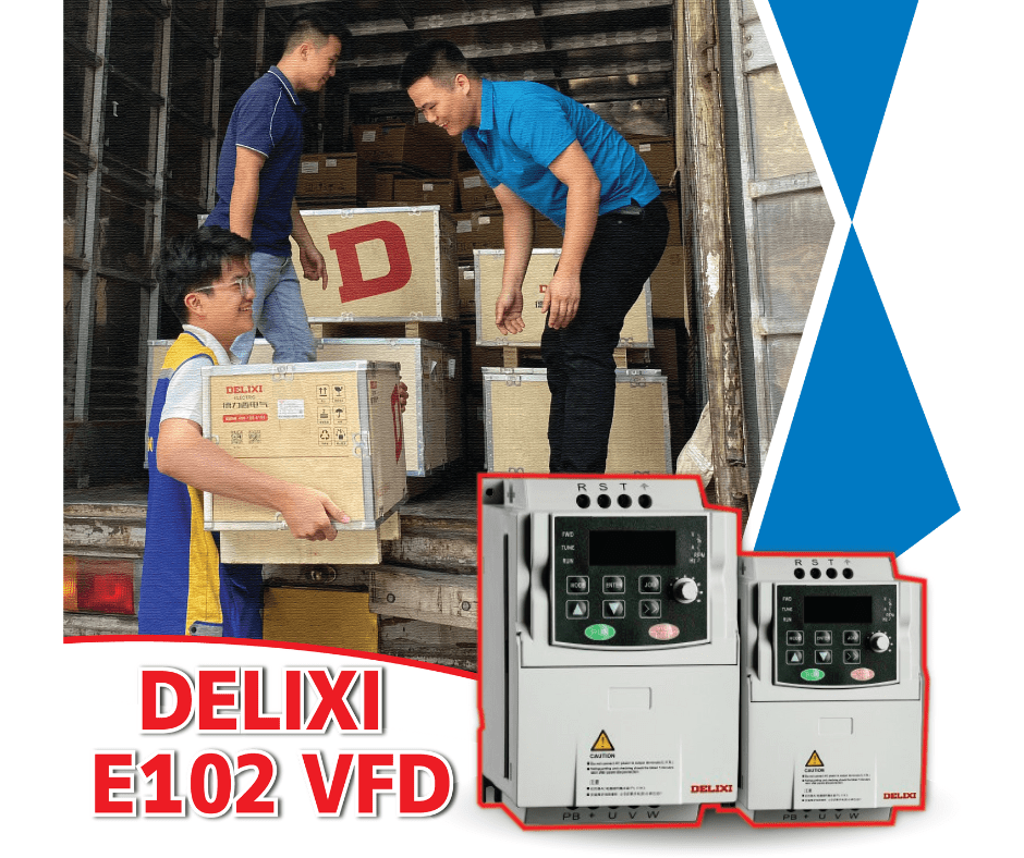 BIẾN TẦN DELIXI E102 - CHUYỂN ĐỘNG THÔNG MINH, ĐIỀU CHỈNH MỌI TỐC ĐỘ