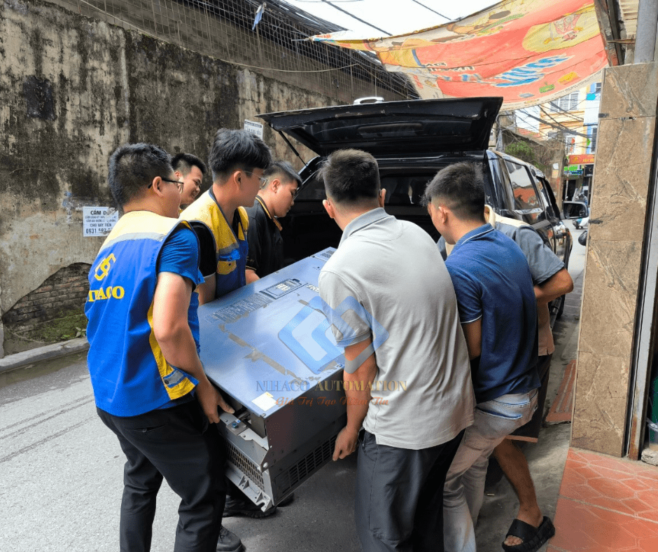 BÀN GIAO BIẾN TẦN ĐÃ HOÀN THÀNH SỬA CHỮA CHO KHÁCH HÀNG TẠI KHU CÔNG NGHIỆP VSIP – HẢI PHÒNG