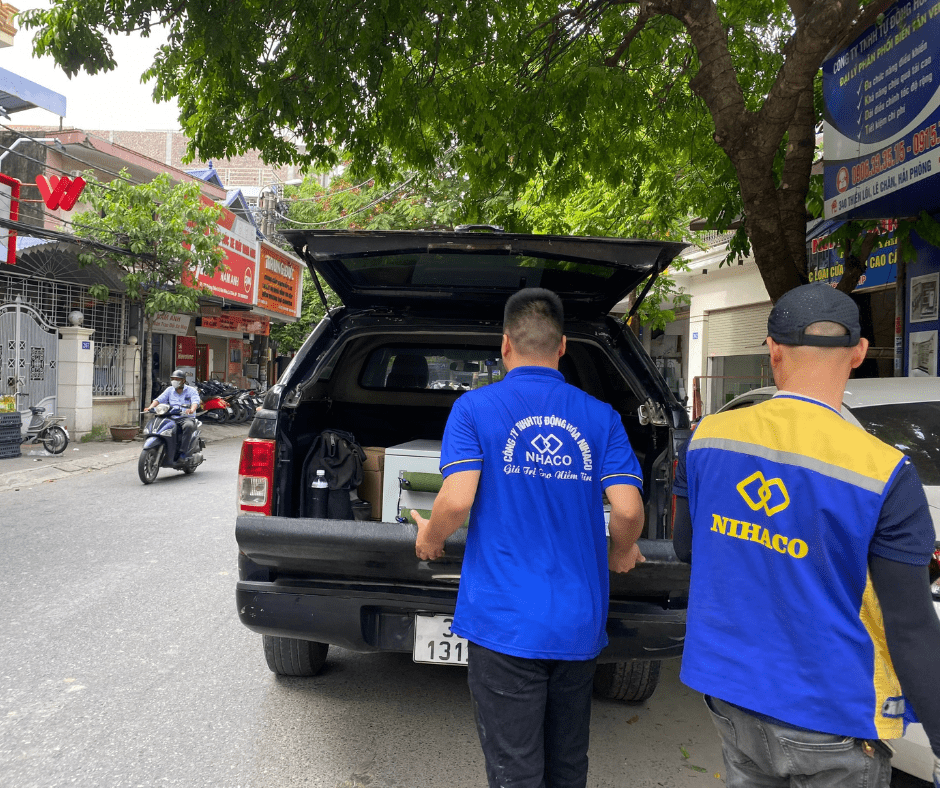 DỰ ÁN: THI CÔNG LẮP ĐẶT TỦ ĐIỆN BIẾN TẦN CHO CẨU 5 TẤN TẠI HẢI PHÒNG